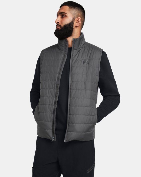 Men's UA Storm Insulated Vest, Gray, pdpMainDesktop image number 0